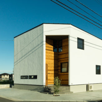 三重県建築家と建てる家｜漆喰を用いたかっこいい家