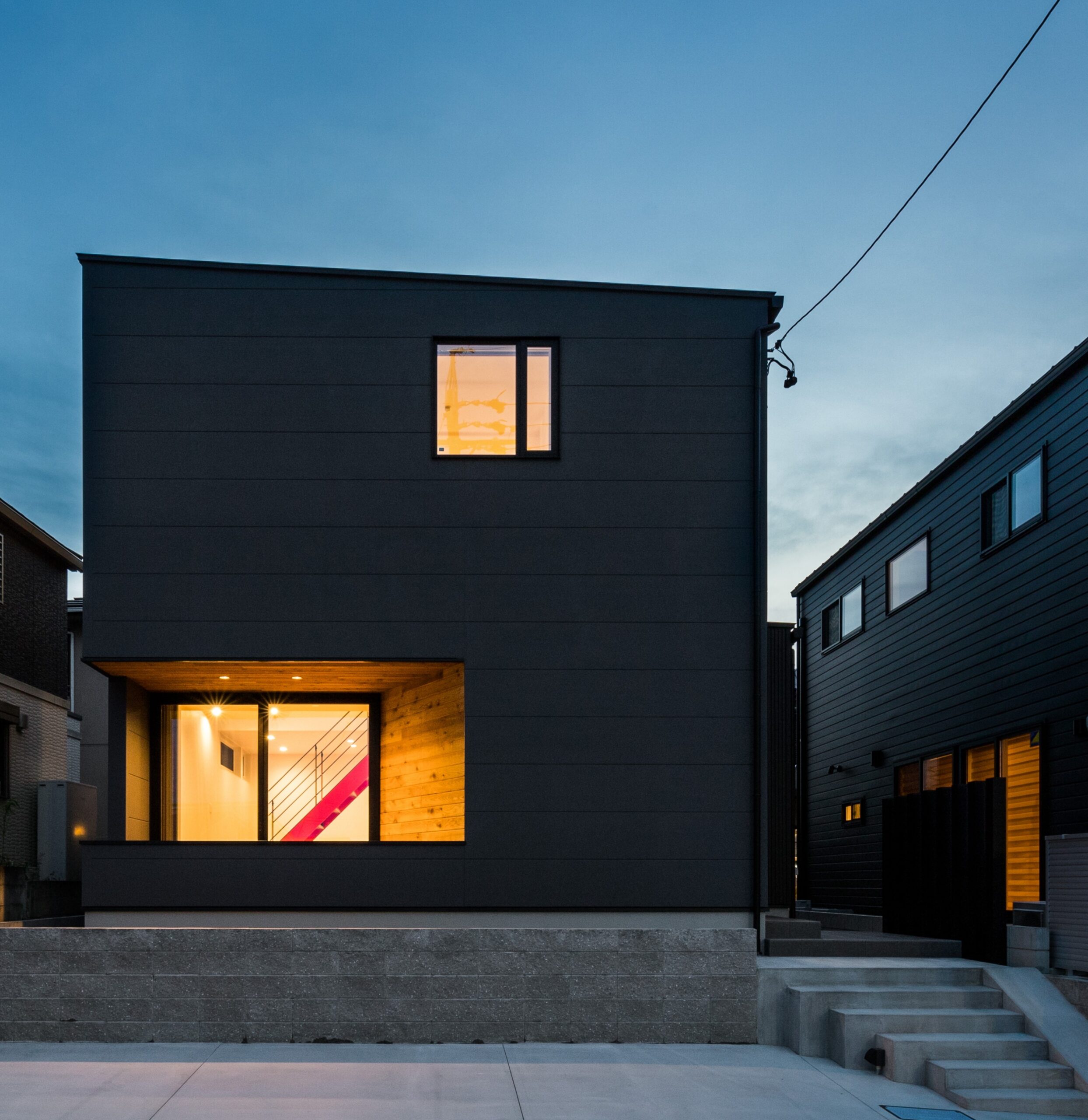 愛知県名古屋市建築家と建てる家｜新築のおしゃれな階段を写真紹介